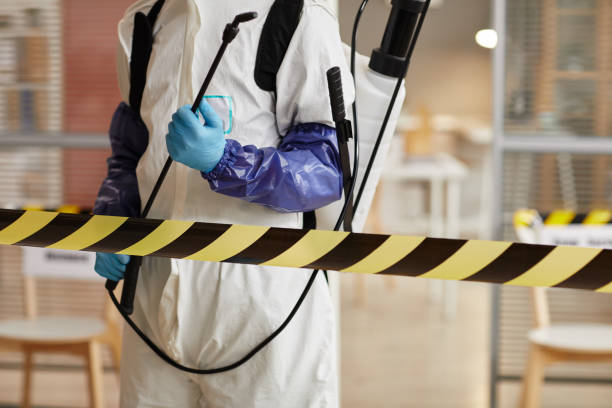 Professional Biohazard Cleanup technician working in Markham, IL